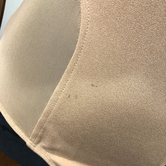 Privy Tan Nude High Neck Long Sleeve Bodysuit Small - Picture 7 of 9